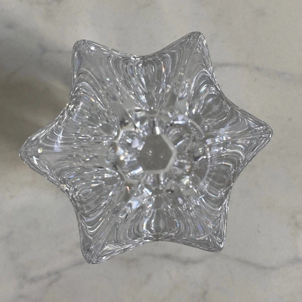 Vintage Crystal Vase by Orrefors Sweden
